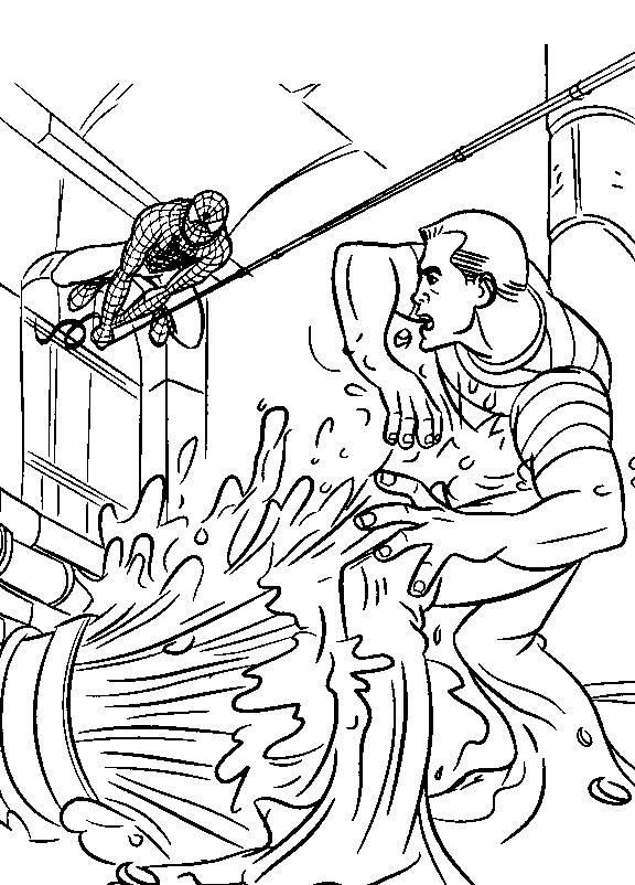 Página para colorir: Homem Aranha (Super heroi) #78962 - Páginas para Colorir Imprimíveis Gratuitamente