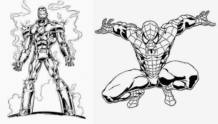 Página para colorir: Homem de Ferro (Super heroi) #80598 - Páginas para Colorir Imprimíveis Gratuitamente
