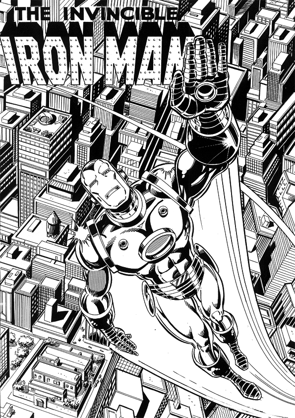 Página para colorir: Homem de Ferro (Super heroi) #80611 - Páginas para Colorir Imprimíveis Gratuitamente