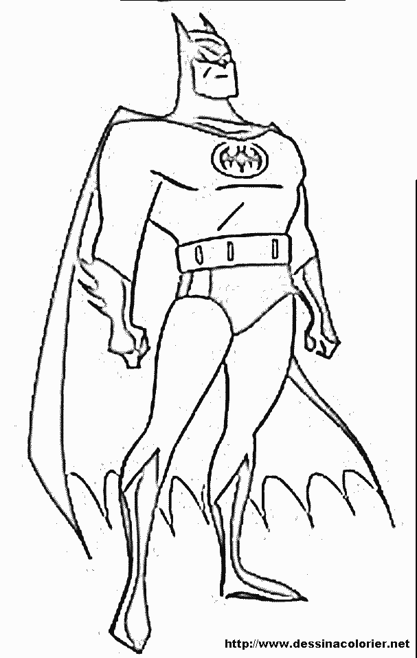 Página para colorir: homem Morcego (Super heroi) #76826 - Páginas para Colorir Imprimíveis Gratuitamente