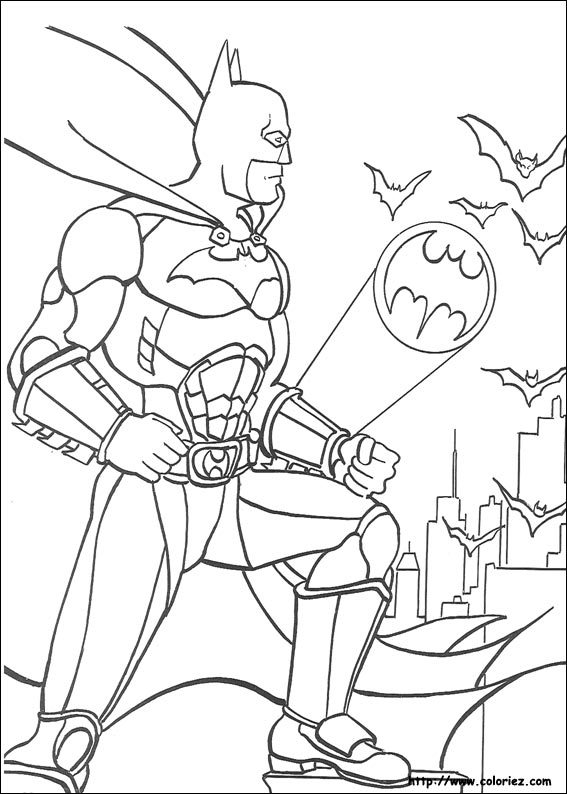Página para colorir: homem Morcego (Super heroi) #76878 - Páginas para Colorir Imprimíveis Gratuitamente