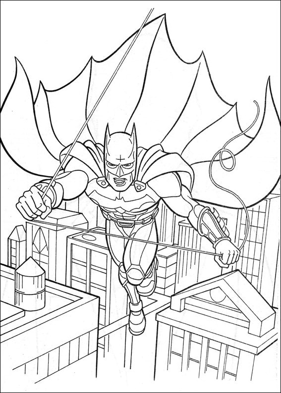 Página para colorir: homem Morcego (Super heroi) #76934 - Páginas para Colorir Imprimíveis Gratuitamente