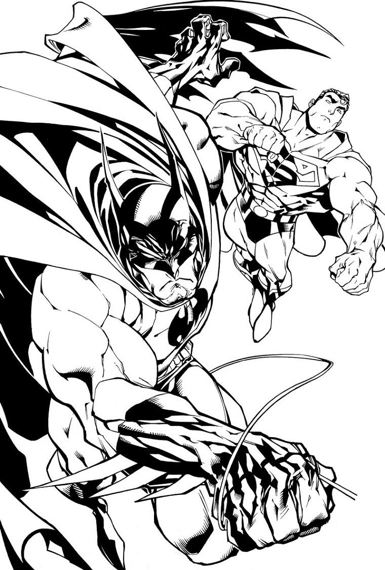 Página para colorir: homem Morcego (Super heroi) #76965 - Páginas para Colorir Imprimíveis Gratuitamente