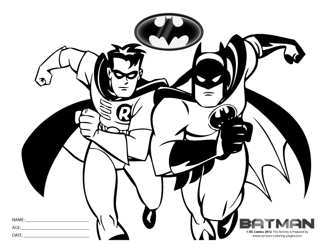 Página para colorir: homem Morcego (Super heroi) #76988 - Páginas para Colorir Imprimíveis Gratuitamente