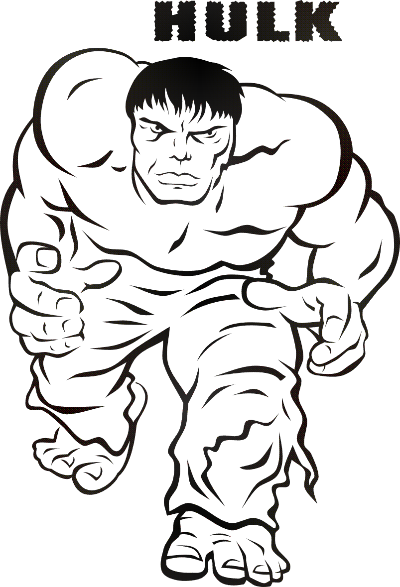 Página para colorir: Hulk (Super heroi) #79005 - Páginas para Colorir Imprimíveis Gratuitamente