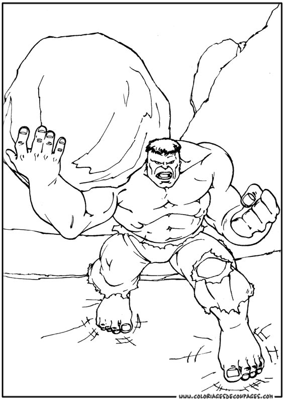 Página para colorir: Hulk (Super heroi) #79033 - Páginas para Colorir Imprimíveis Gratuitamente