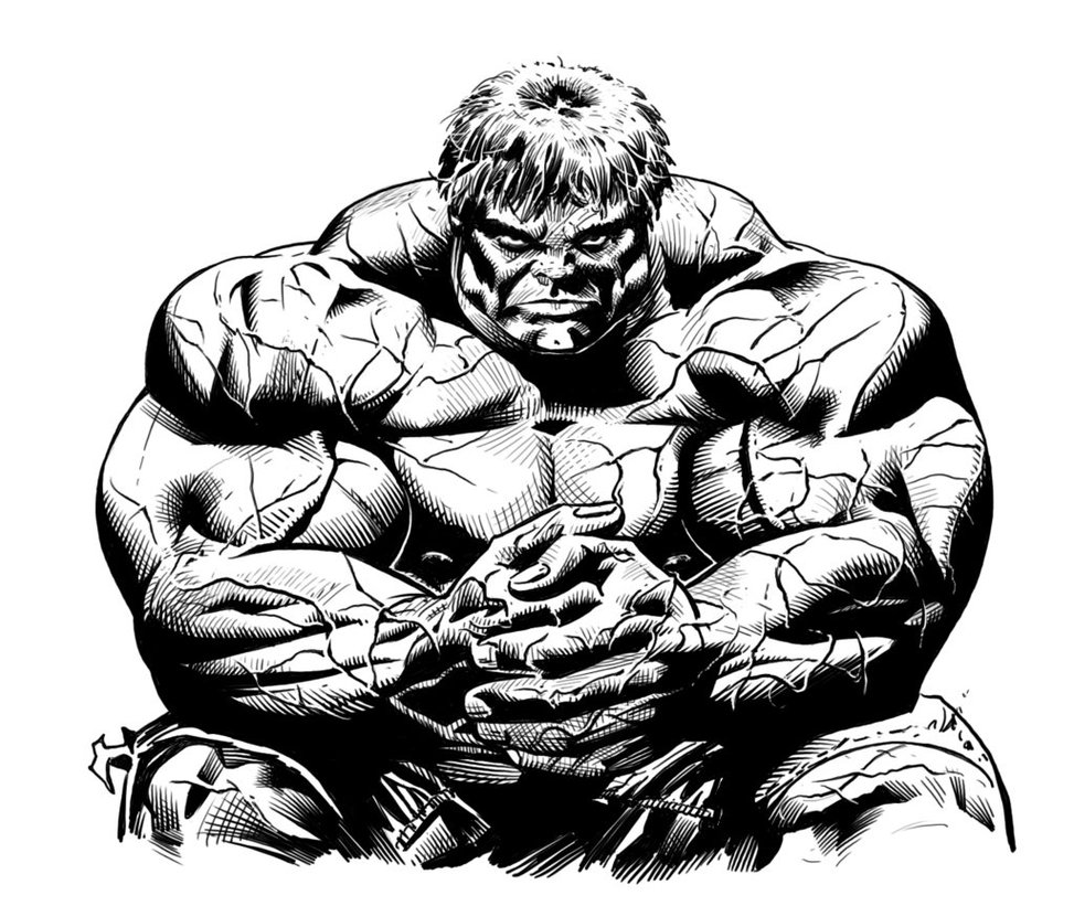 Página para colorir: Hulk (Super heroi) #79036 - Páginas para Colorir Imprimíveis Gratuitamente