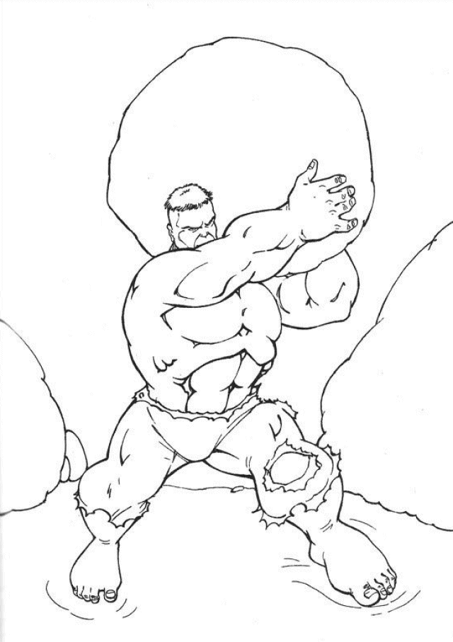 Página para colorir: Hulk (Super heroi) #79076 - Páginas para Colorir Imprimíveis Gratuitamente