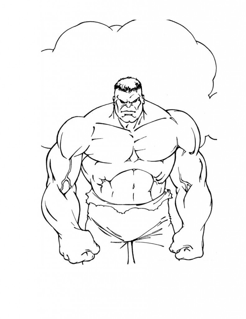 Página para colorir: Hulk (Super heroi) #79079 - Páginas para Colorir Imprimíveis Gratuitamente