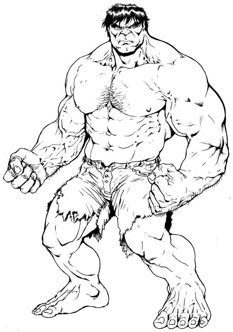 Página para colorir: Hulk (Super heroi) #79082 - Páginas para Colorir Imprimíveis Gratuitamente