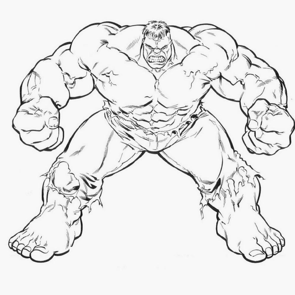 Página para colorir: Hulk (Super heroi) #79083 - Páginas para Colorir Imprimíveis Gratuitamente