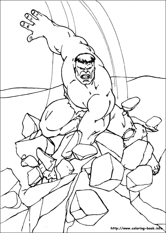 Página para colorir: Hulk (Super heroi) #79094 - Páginas para Colorir Imprimíveis Gratuitamente