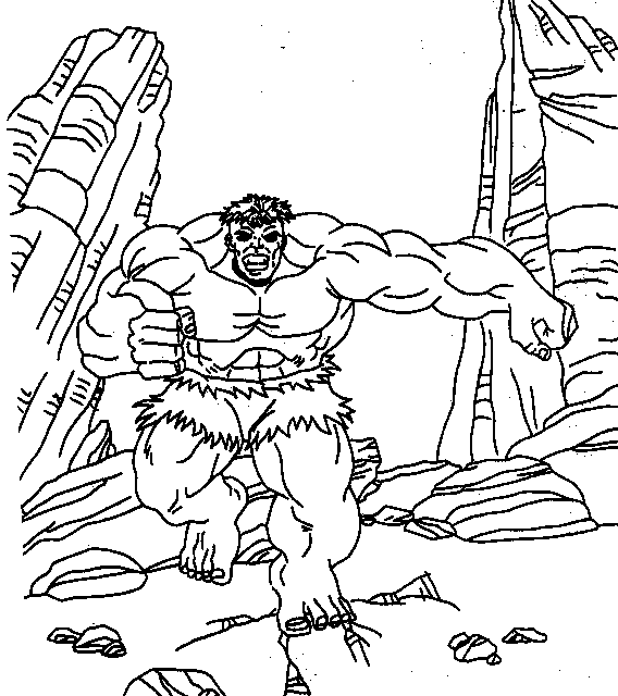Página para colorir: Hulk (Super heroi) #79102 - Páginas para Colorir Imprimíveis Gratuitamente