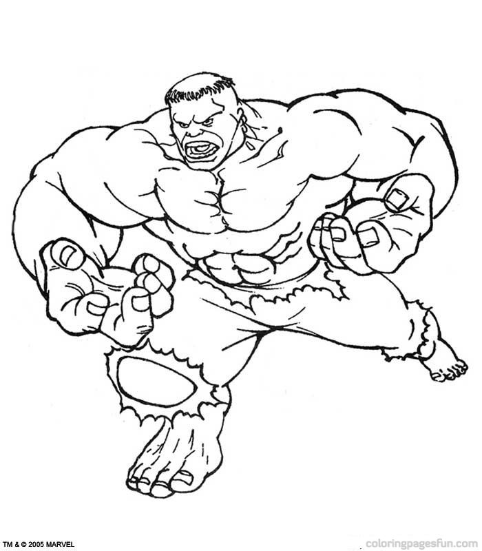 Página para colorir: Hulk (Super heroi) #79109 - Páginas para Colorir Imprimíveis Gratuitamente