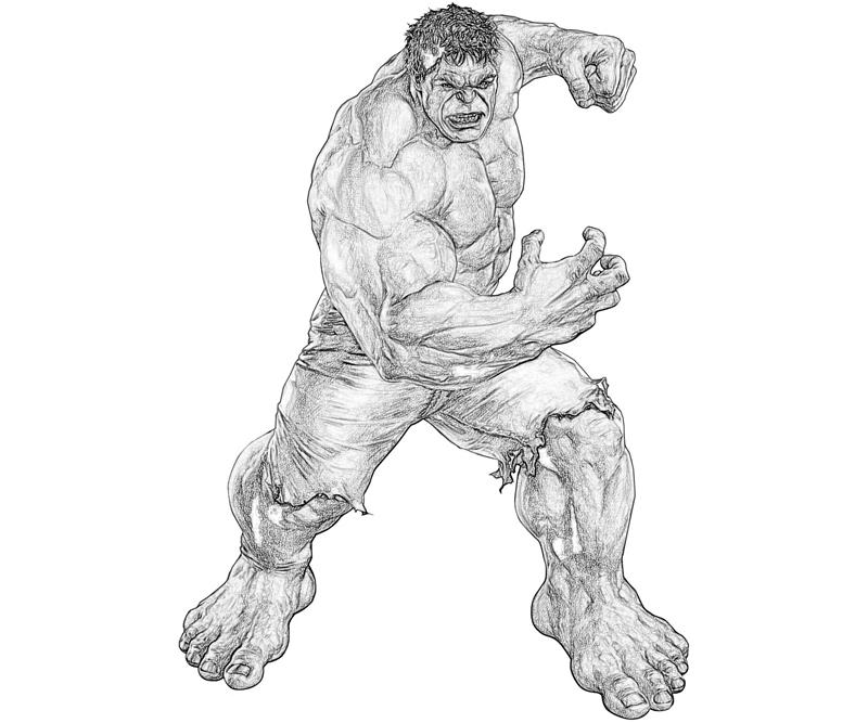 Página para colorir: Hulk (Super heroi) #79136 - Páginas para Colorir Imprimíveis Gratuitamente