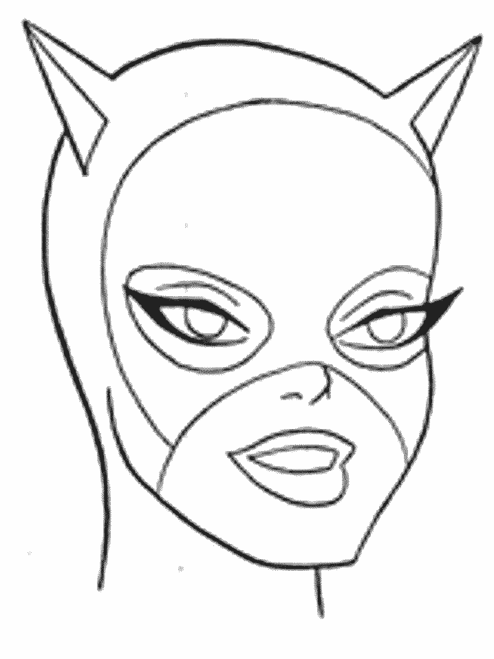 Página para colorir: mulher Gato (Super heroi) #78048 - Páginas para Colorir Imprimíveis Gratuitamente