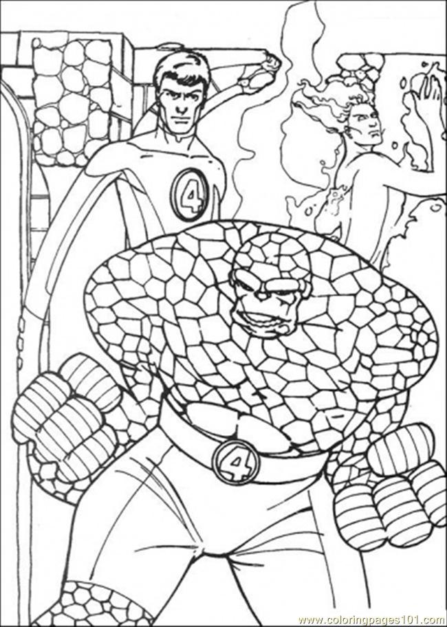 Página para colorir: Sr. Fantástico (Super heroi) #84785 - Páginas para Colorir Imprimíveis Gratuitamente