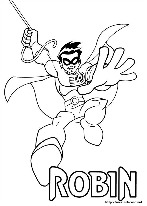 Página para colorir: Super-heróis da DC Comics (Super heroi) #80120 - Páginas para Colorir Imprimíveis Gratuitamente