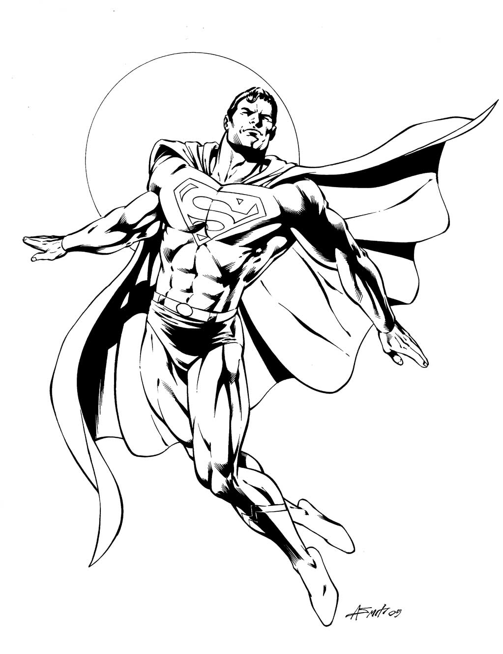 Página para colorir: Super-heróis da DC Comics (Super heroi) #80131 - Páginas para Colorir Imprimíveis Gratuitamente