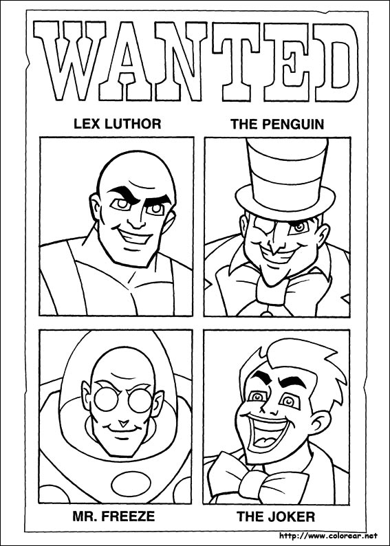 Página para colorir: Super-heróis da DC Comics (Super heroi) #80144 - Páginas para Colorir Imprimíveis Gratuitamente