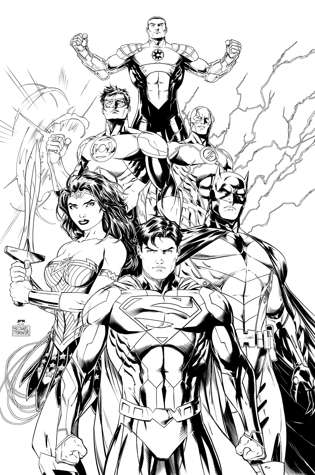Página para colorir: Super-heróis da DC Comics (Super heroi) #80173 - Páginas para Colorir Imprimíveis Gratuitamente