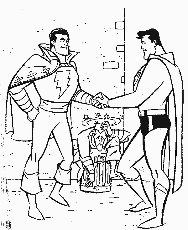 Página para colorir: Super-heróis da DC Comics (Super heroi) #80194 - Páginas para Colorir Imprimíveis Gratuitamente
