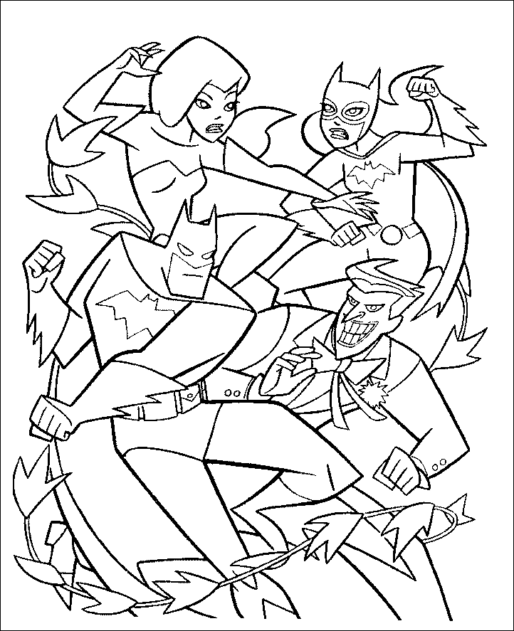 Página para colorir: Super-heróis da DC Comics (Super heroi) #80225 - Páginas para Colorir Imprimíveis Gratuitamente