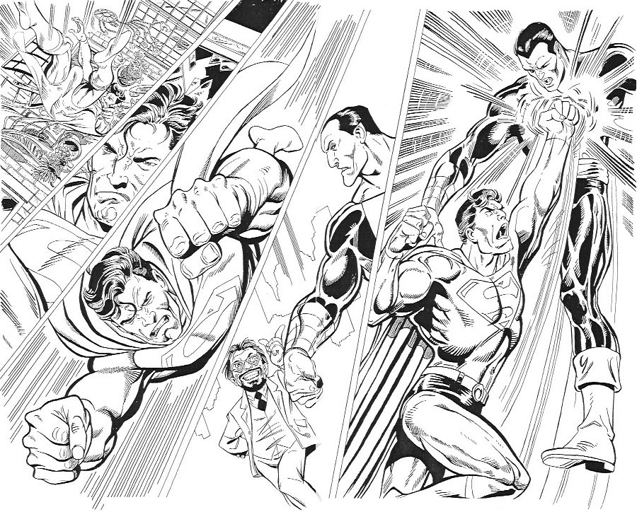 Página para colorir: Super-heróis da DC Comics (Super heroi) #80290 - Páginas para Colorir Imprimíveis Gratuitamente