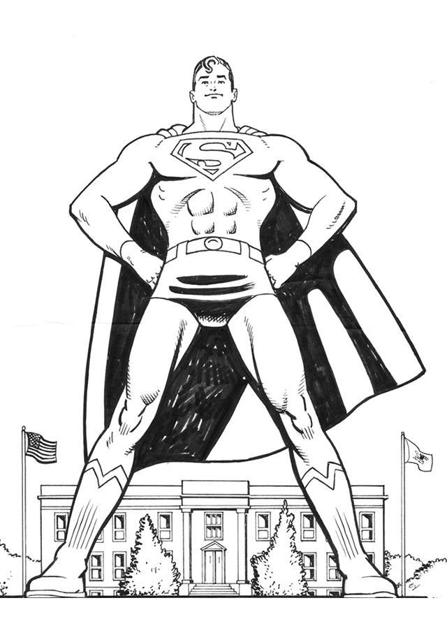 Página para colorir: Super-heróis da DC Comics (Super heroi) #80292 - Páginas para Colorir Imprimíveis Gratuitamente