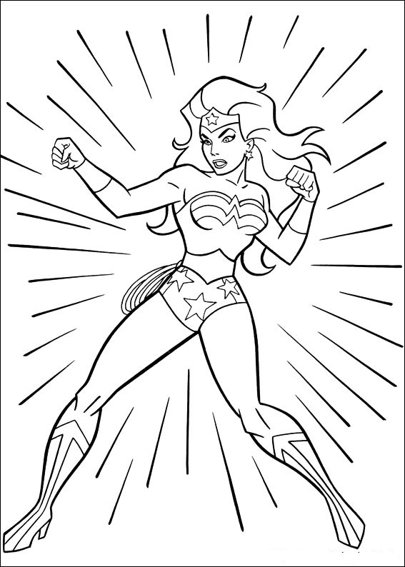 Página para colorir: Super-heróis da DC Comics (Super heroi) #80295 - Páginas para Colorir Imprimíveis Gratuitamente