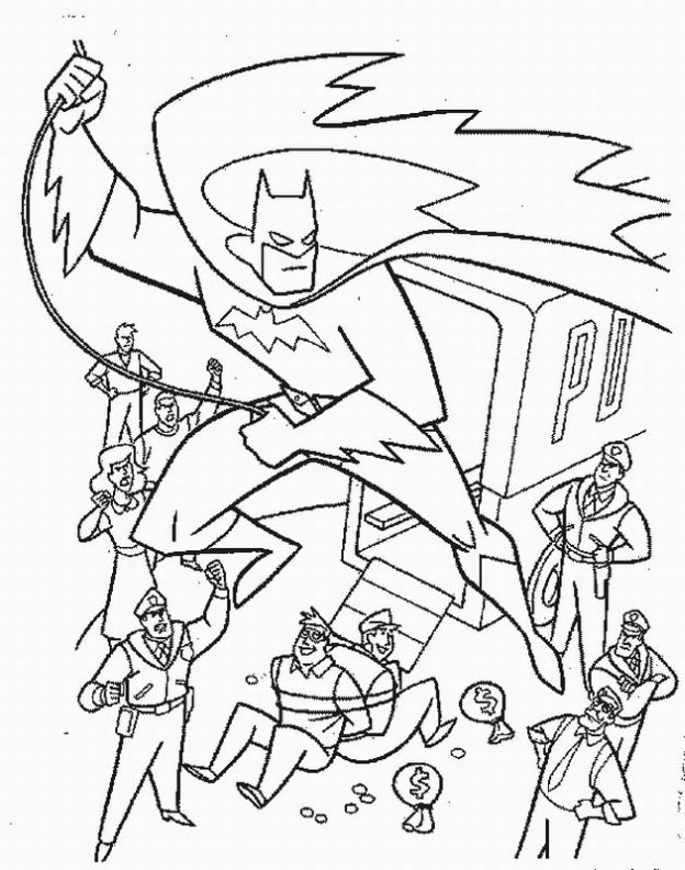 Página para colorir: Super-heróis da DC Comics (Super heroi) #80296 - Páginas para Colorir Imprimíveis Gratuitamente