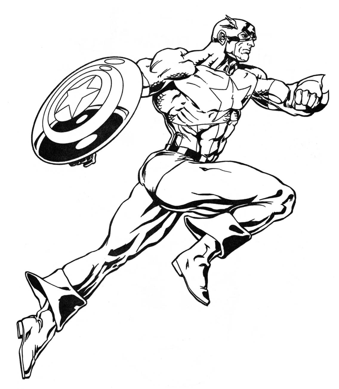 Página para colorir: super-heróis da marvel (Super heroi) #79598 - Páginas para Colorir Imprimíveis Gratuitamente