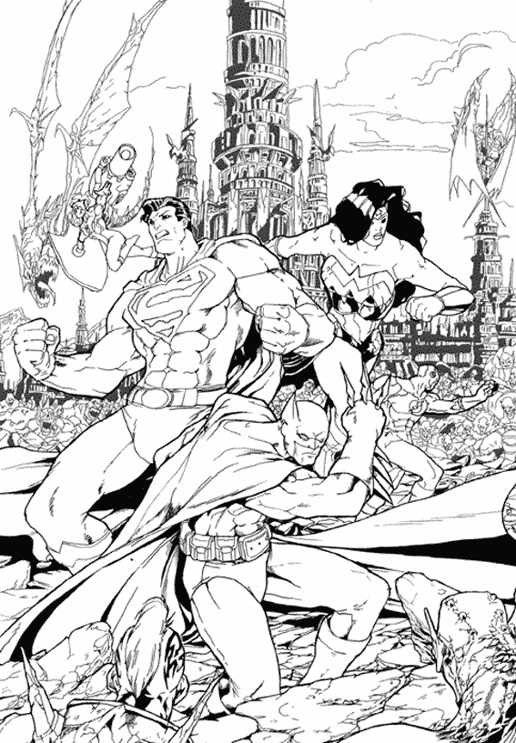 Página para colorir: super-heróis da marvel (Super heroi) #79760 - Páginas para Colorir Imprimíveis Gratuitamente