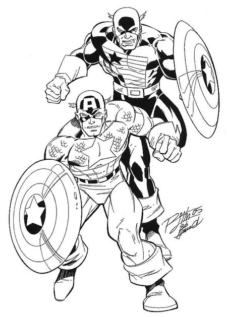 Página para colorir: super-heróis da marvel (Super heroi) #79768 - Páginas para Colorir Imprimíveis Gratuitamente