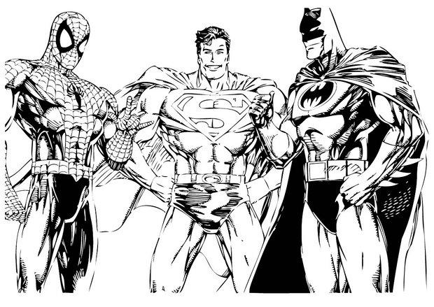 Página para colorir: super-heróis da marvel (Super heroi) #79790 - Páginas para Colorir Imprimíveis Gratuitamente