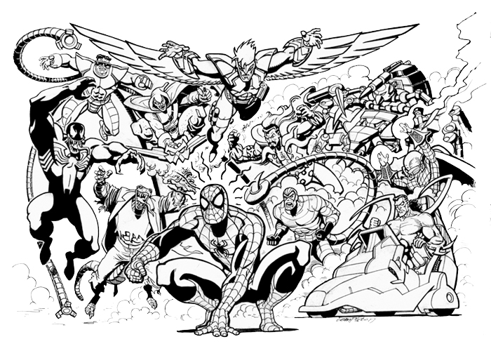 Página para colorir: super-heróis da marvel (Super heroi) #79881 - Páginas para Colorir Imprimíveis Gratuitamente