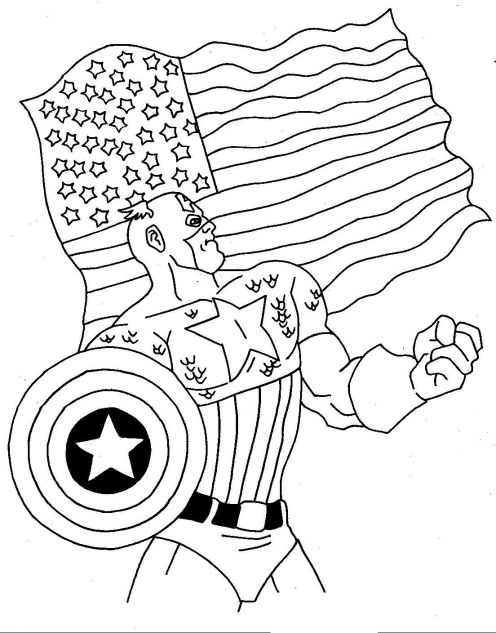 Página para colorir: super-heróis da marvel (Super heroi) #79992 - Páginas para Colorir Imprimíveis Gratuitamente