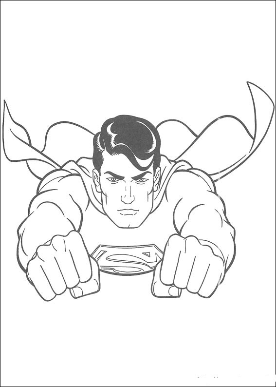 Página para colorir: Super homen (Super heroi) #83611 - Páginas para Colorir Imprimíveis Gratuitamente