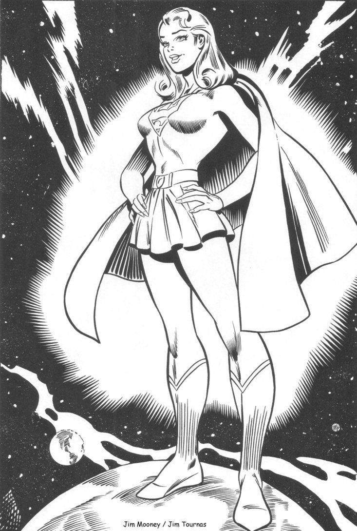 Página para colorir: Supergirl (Super heroi) #84000 - Páginas para Colorir Imprimíveis Gratuitamente