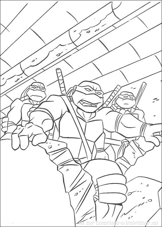 Página para colorir: Tartarugas ninjas (Super heroi) #75586 - Páginas para Colorir Imprimíveis Gratuitamente