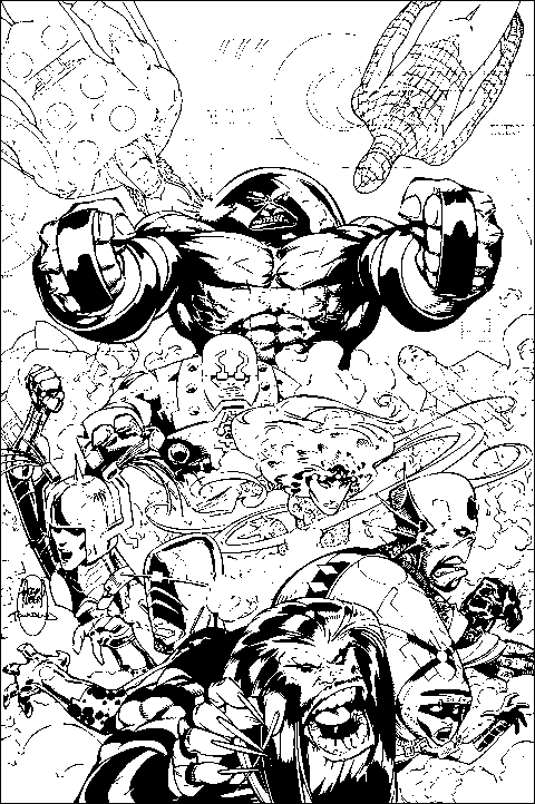 Página para colorir: X-Men (Super heroi) #74396 - Páginas para Colorir Imprimíveis Gratuitamente