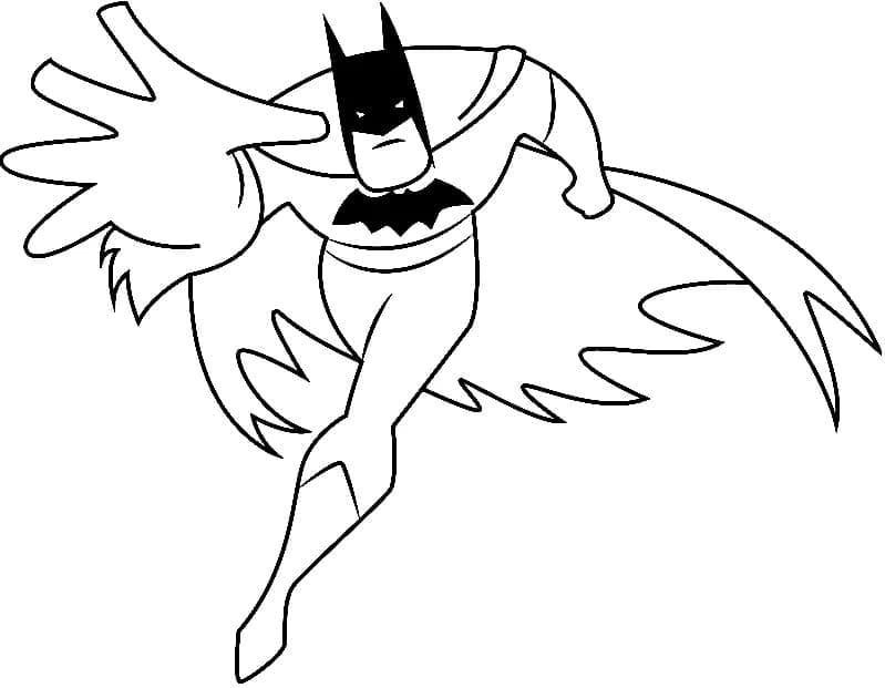Desenho gratuito Batman #179972 da colecao Super-heróis e Supervilões para imprimir