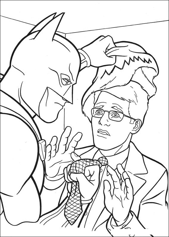 Desenho gratuito Batman #76973 da colecao Super-heróis e Supervilões para imprimir
