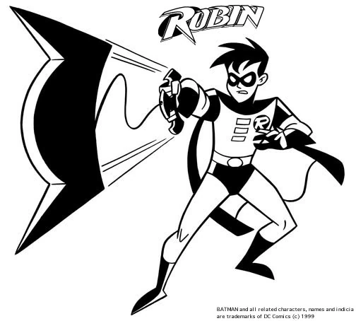 Desenho gratuito Batman #76992 da colecao Super-heróis e Supervilões para imprimir
