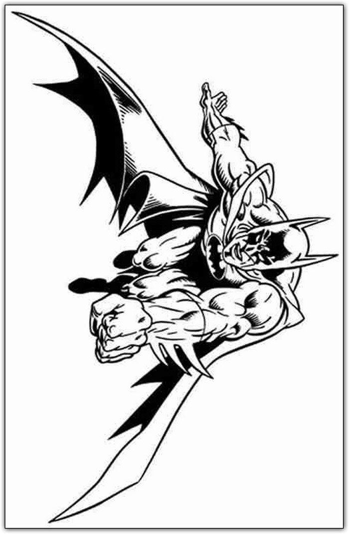 Desenho gratuito Batman #77051 da colecao Super-heróis e Supervilões para imprimir
