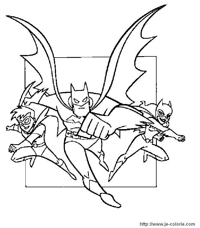 Desenho gratuito Batman #77112 da colecao Super-heróis e Supervilões para imprimir