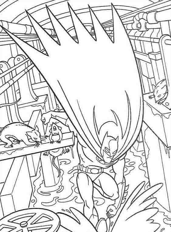 Desenho gratuito Batman #77139 da colecao Super-heróis e Supervilões para imprimir