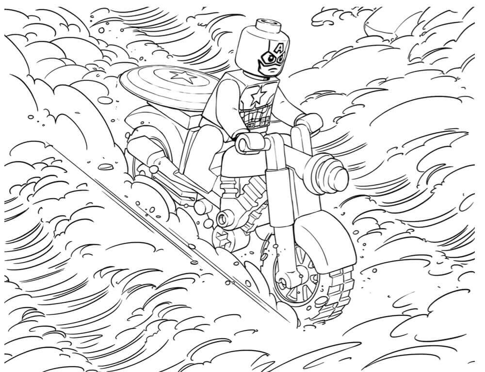 Desenho gratuito Capitão América #173023 da colecao Super-heróis e Supervilões para imprimir
