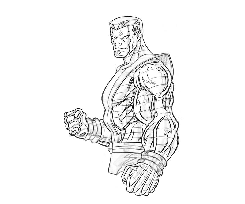 Desenho gratuito Colossus #82916 da colecao Super-heróis e Supervilões para imprimir