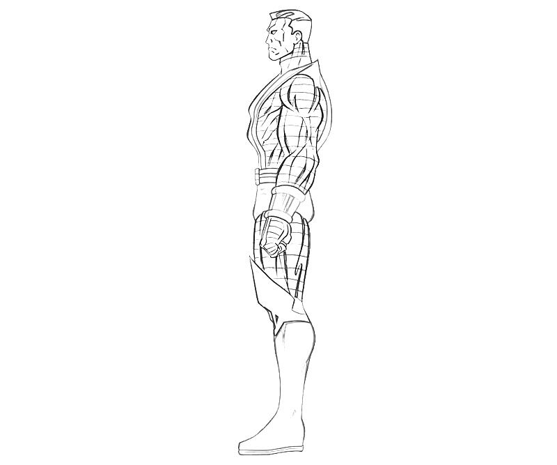 Desenho gratuito Colossus #82960 da colecao Super-heróis e Supervilões para imprimir